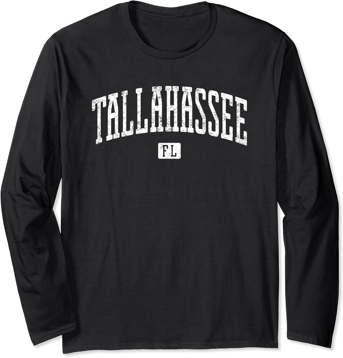 Tallahassee FL Vintage City Long Sleeve TShirt Clothing